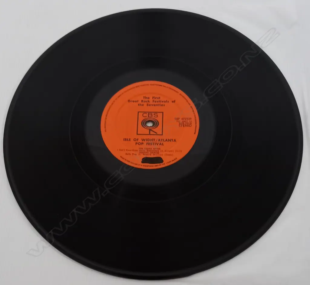 Various, The First Great Rock Festivals Of The Seventies - Isle Of Wight / Atlanta Pop Festival, (Triple Disc) Image 1++